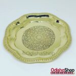 Designed-Brass-Plate-For-Puja-From-OdishaShop-Sideview.jpg