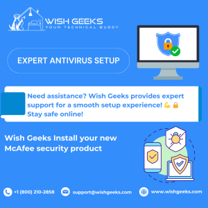 Read more about the article Wish Geeks McAfee Antivirus Setup